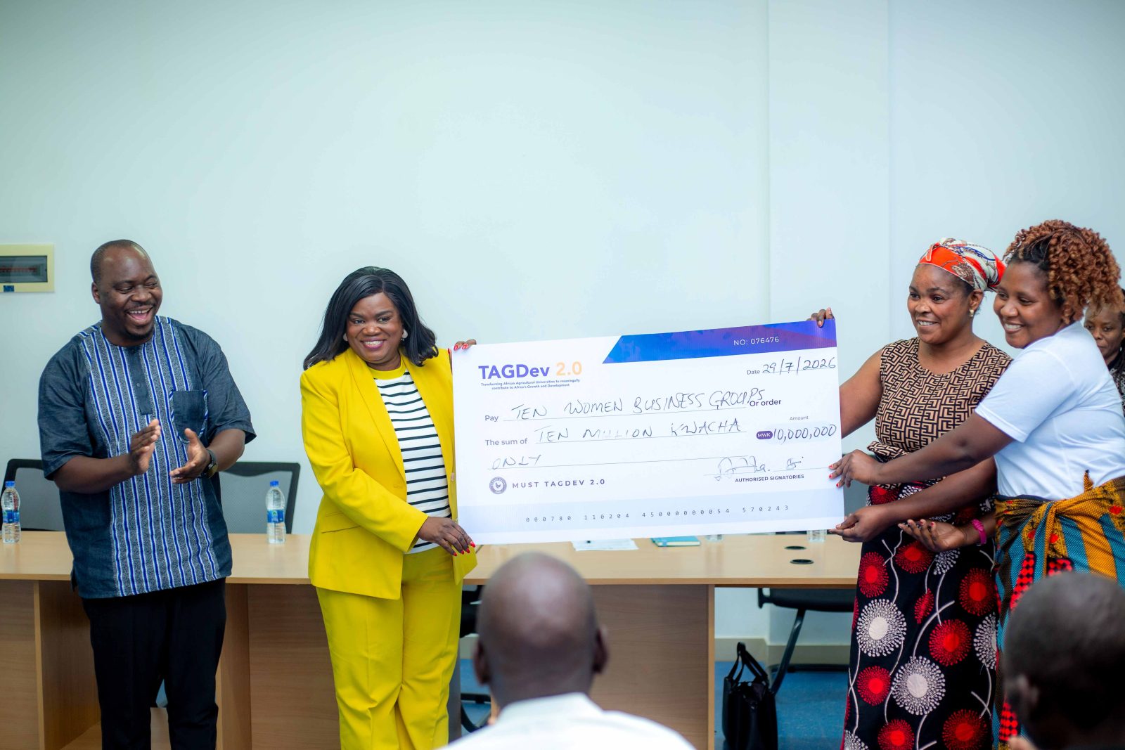 TAGDev 2.0 supports community community business women with K10m revolving fund